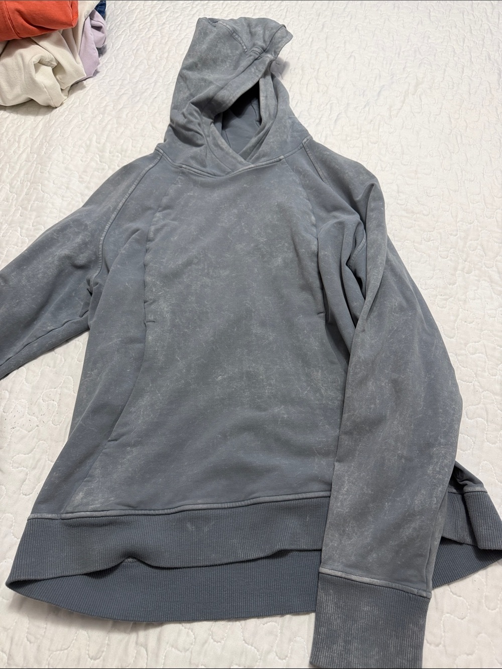 lululemon athletica Gray Hoodie Sweatshirt